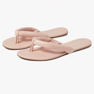 NIB Esprit Women’s Nude Pink Flat Flip Flop Sandals - Size 8